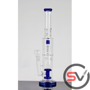 DOUBLE GEAR ICE CATCHER WATER PIPE 16inch
